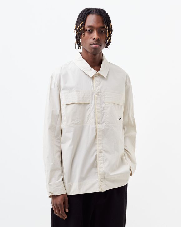 Unlined Woven Button-Up Top