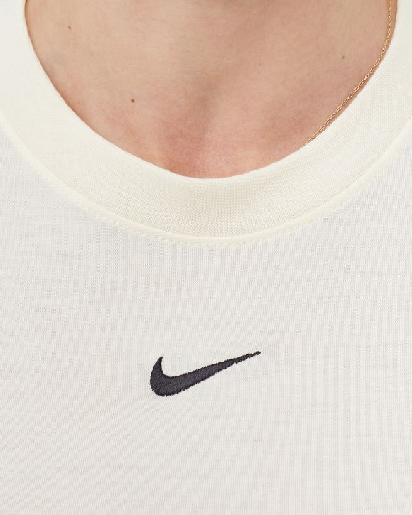 WMNS ESSENTIAL CROPPED TEE 