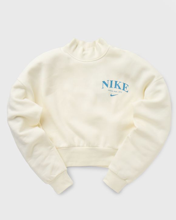WMNS ESSENTIALS FLEECE MOCK CREW