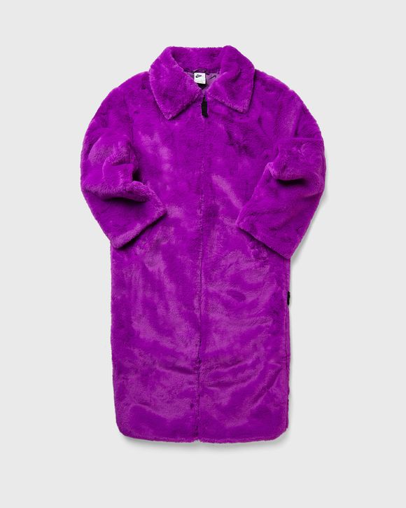 WMNS Plush Faux Fur Long Jacket