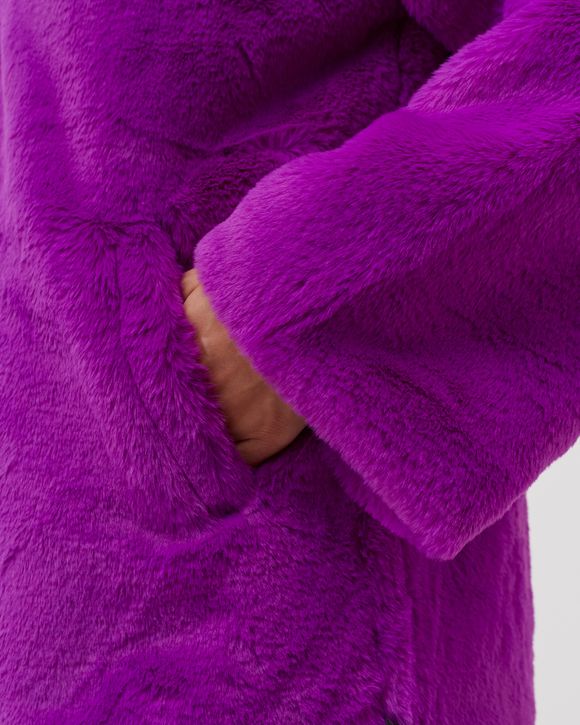 WMNS Plush Faux Fur Long Jacket
