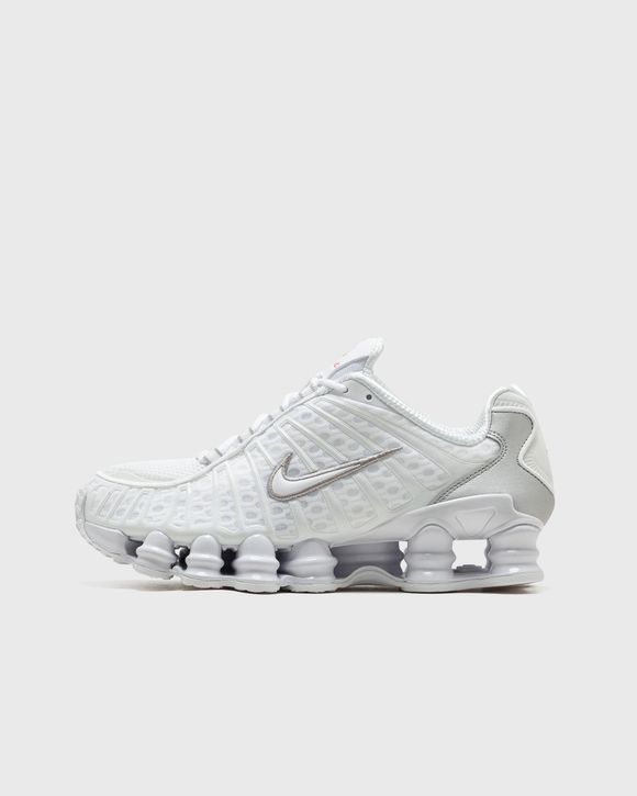 WMNS SHOX TL 'White and Max Orange'