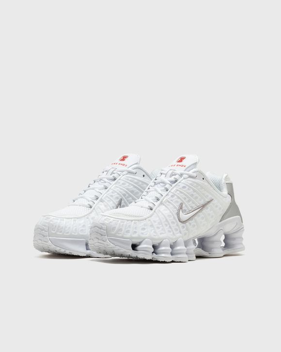WMNS SHOX TL 'White and Max Orange'