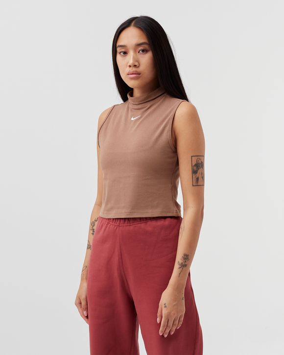WMNS Sleeveless Mock Top