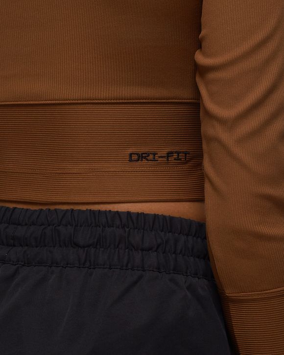 WMNS SPORTSWEAR RIBBED LONG-SLEEVE TOP