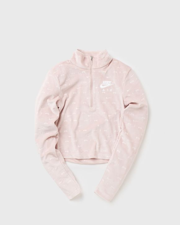 WMNS Velour Zip Longsleeve Top