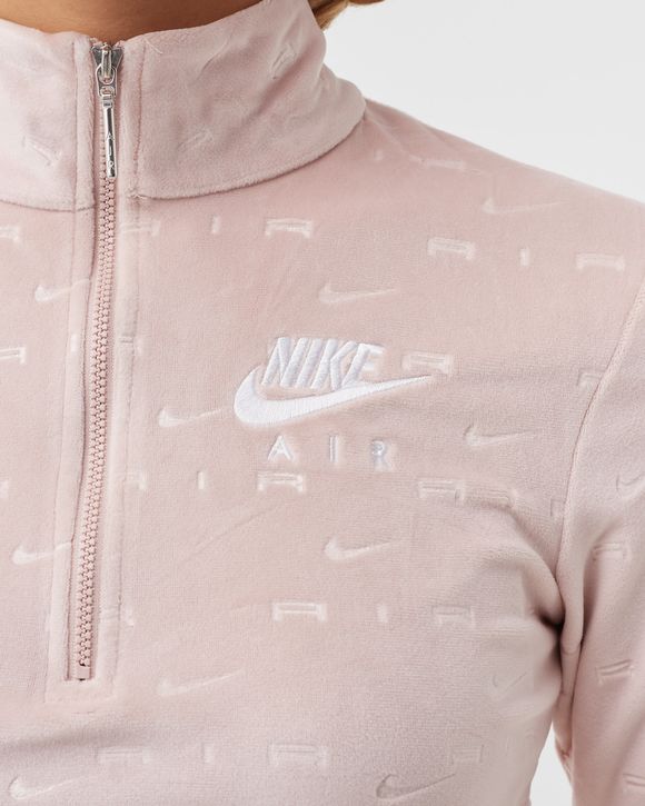 WMNS Velour Zip Longsleeve Top