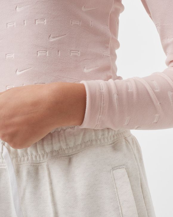 WMNS Velour Zip Longsleeve Top