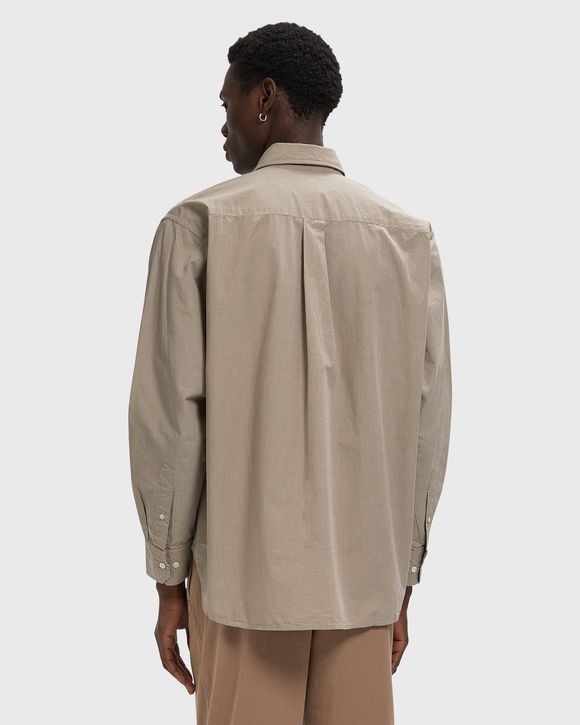 Espevik Oversize Micro Poplin Check Shirt