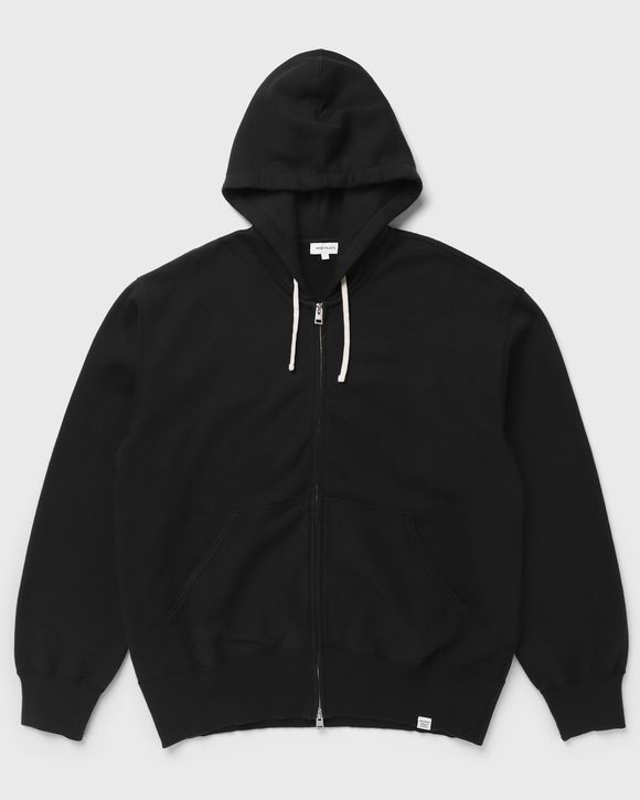 Keldur Brushed Diagonal Cotton Fleece Zip Hoodie