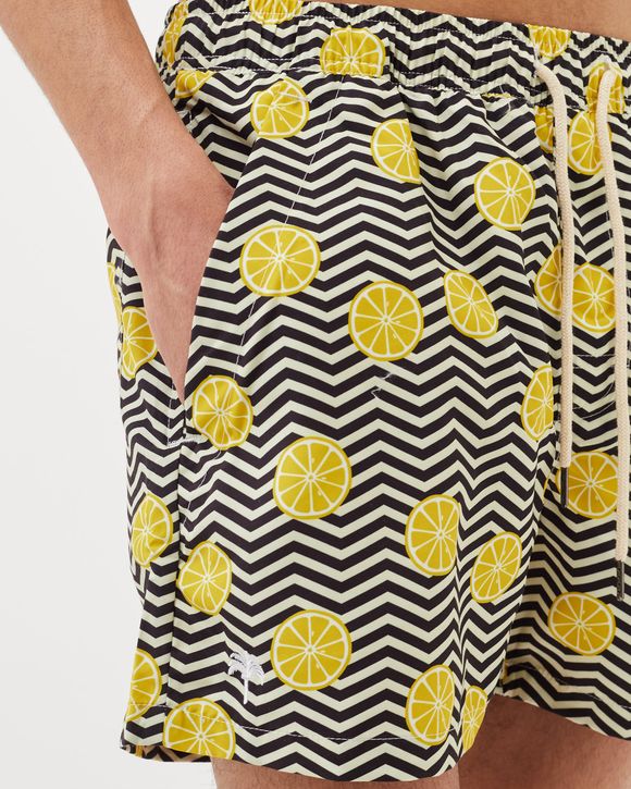 Black Lemon Swim Shorts