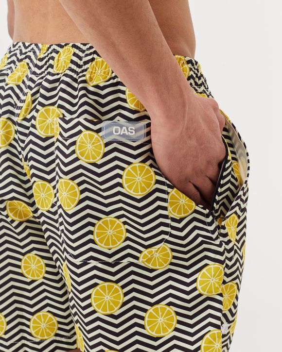 Black Lemon Swim Shorts