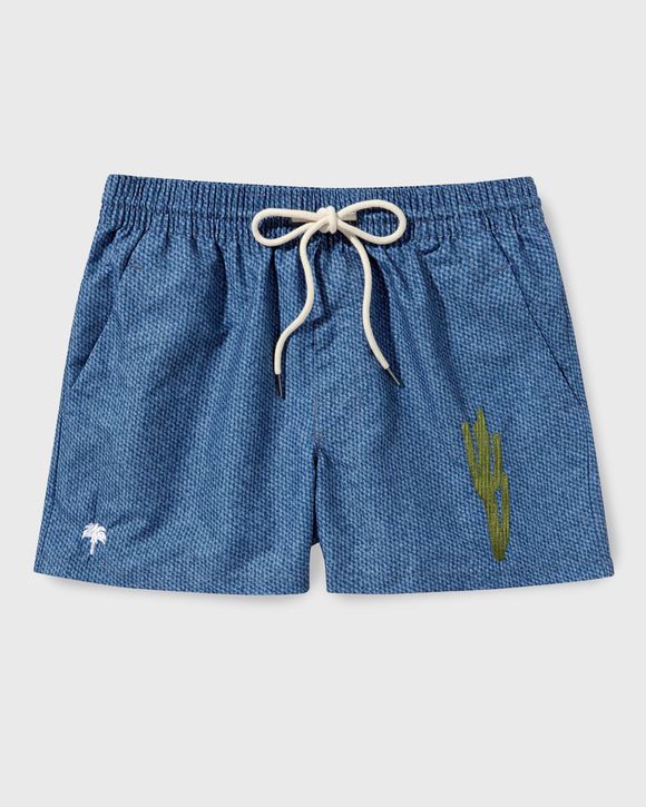 Cactus One Embroidered Swim Shorts