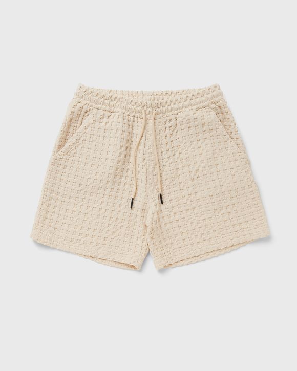 Ecru Porto Waffle Shorts