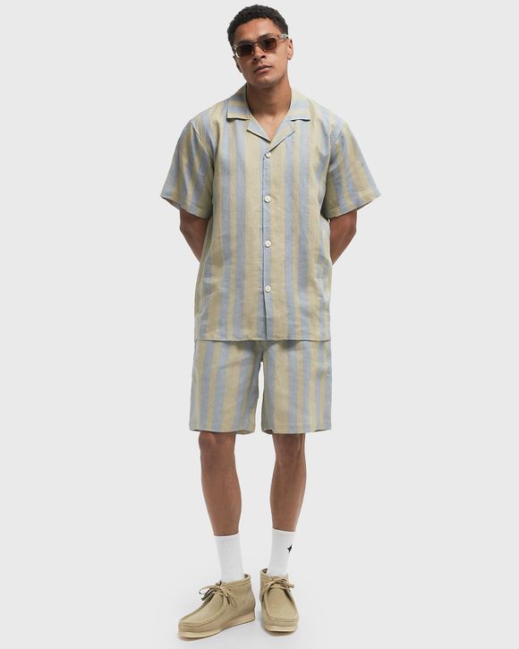 Mist Strata Nicola Linen Shorts