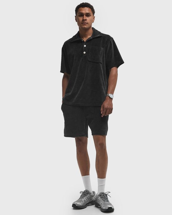 Nearly Black Girona Velour Shirt