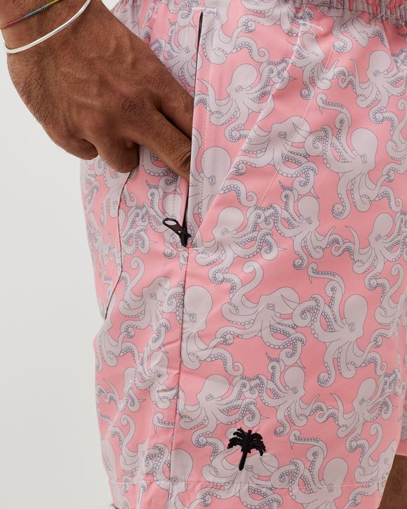 Pink Octo Swim Shorts