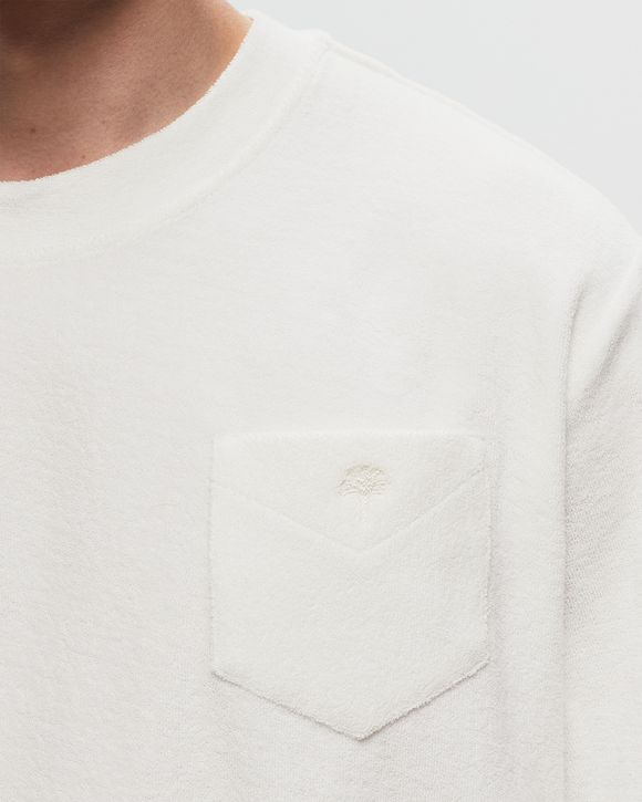 White Terry Tee