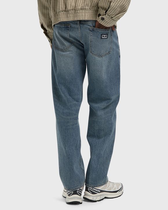 Boxcar straight leg denim