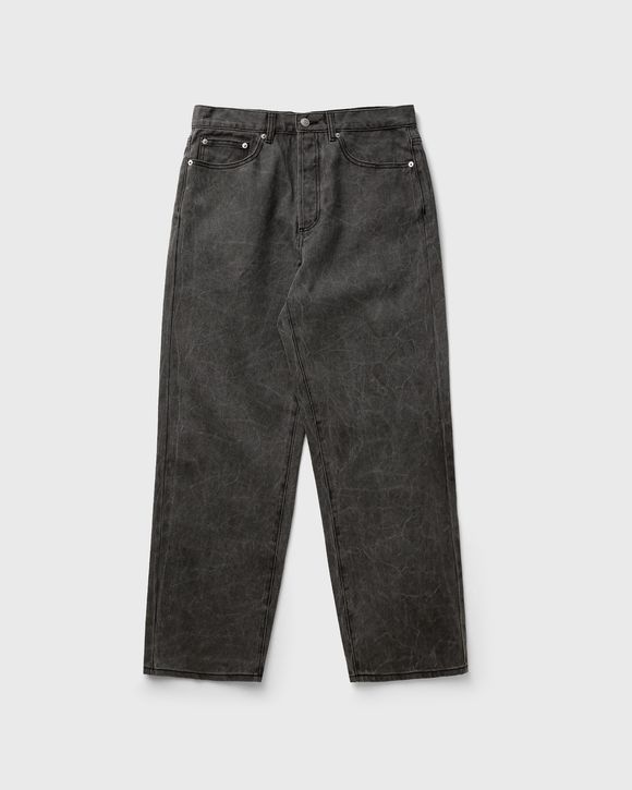 Classic wrinkle baggy denim