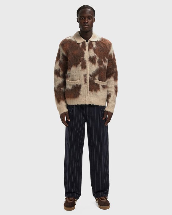 DEAN STRIPE PLEATED PANT