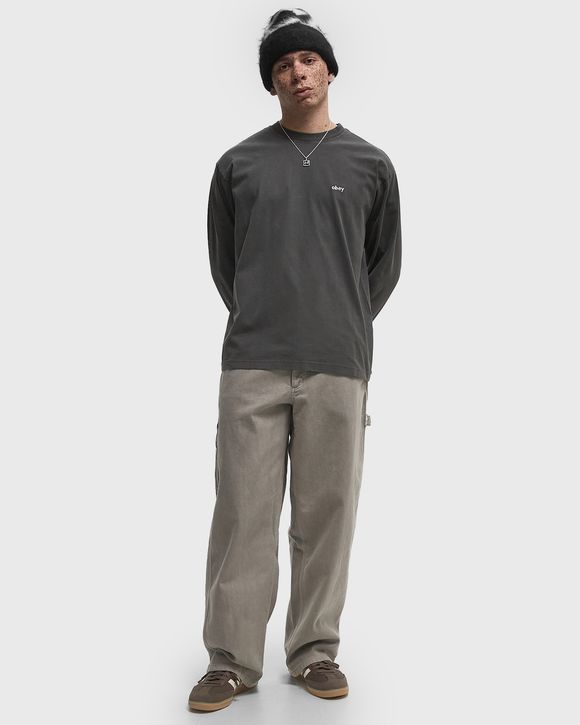 LOWERCASE PIGMENT TEE LS