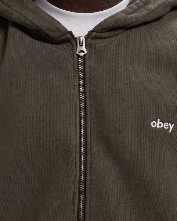 LOWERCASE PIGMENT ZIP HOOD