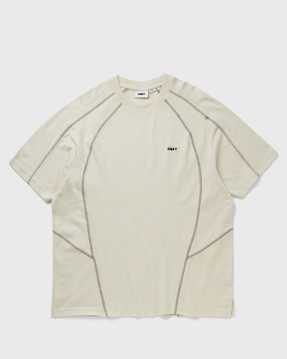 Obey contrast stitch tee