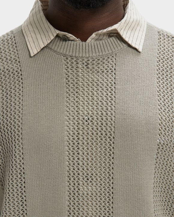 Obey crochet sweater