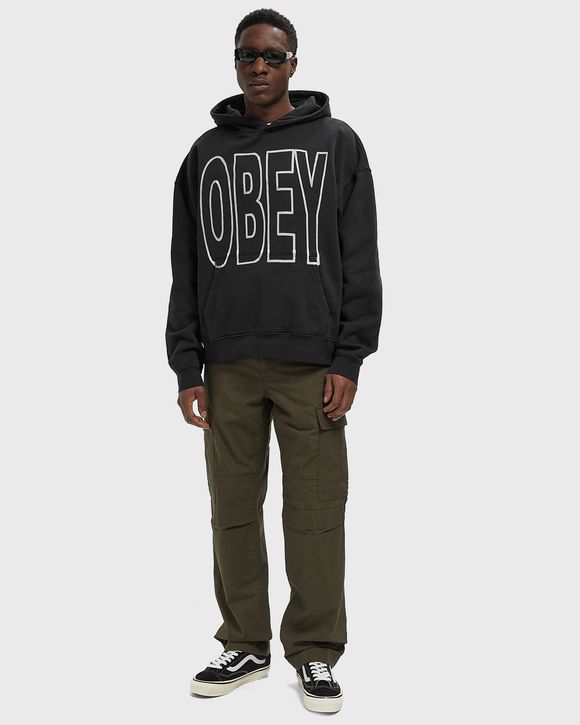 Obey manor faded hood