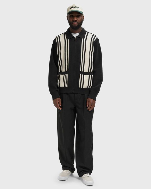 Obey matt zip up sweater