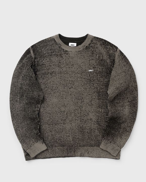 Obey spray effect sweater