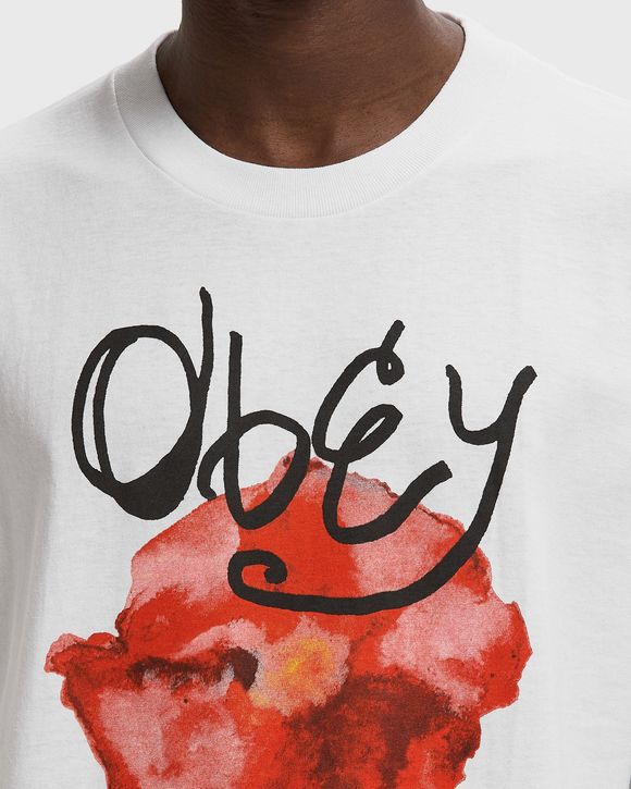 Obey watercolor poppy