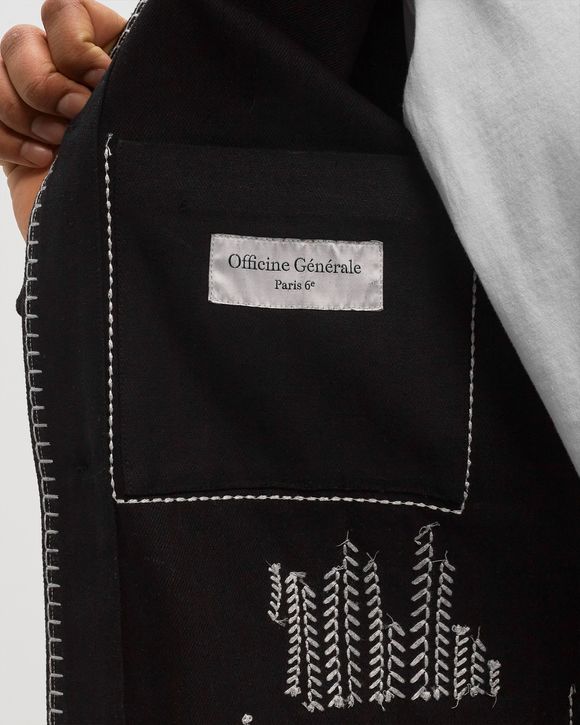 CHORE JACKET CO CONTRAST EMBRO REVERS
