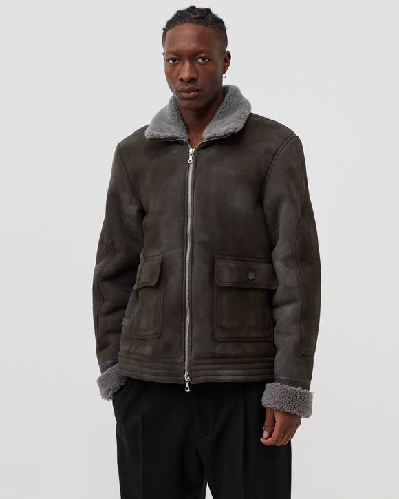 JOSH FR LAMB SHEARLING BOMBER