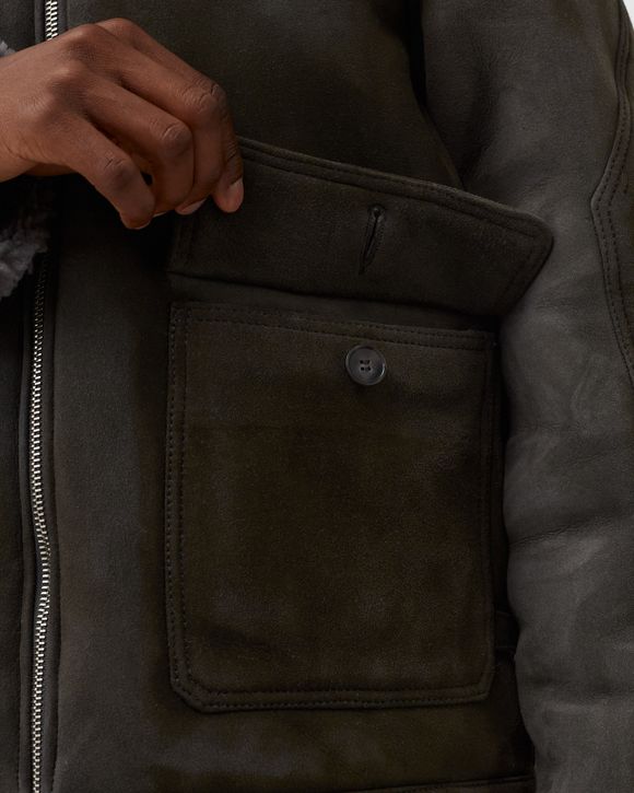 JOSH FR LAMB SHEARLING BOMBER