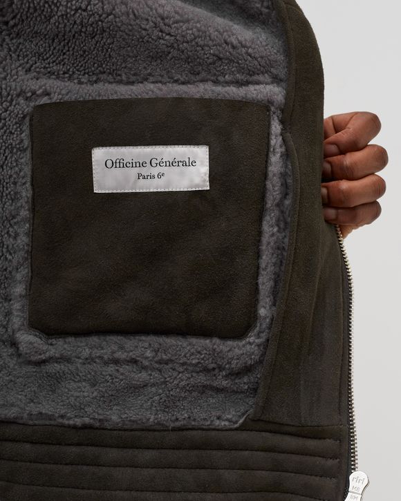 JOSH FR LAMB SHEARLING BOMBER