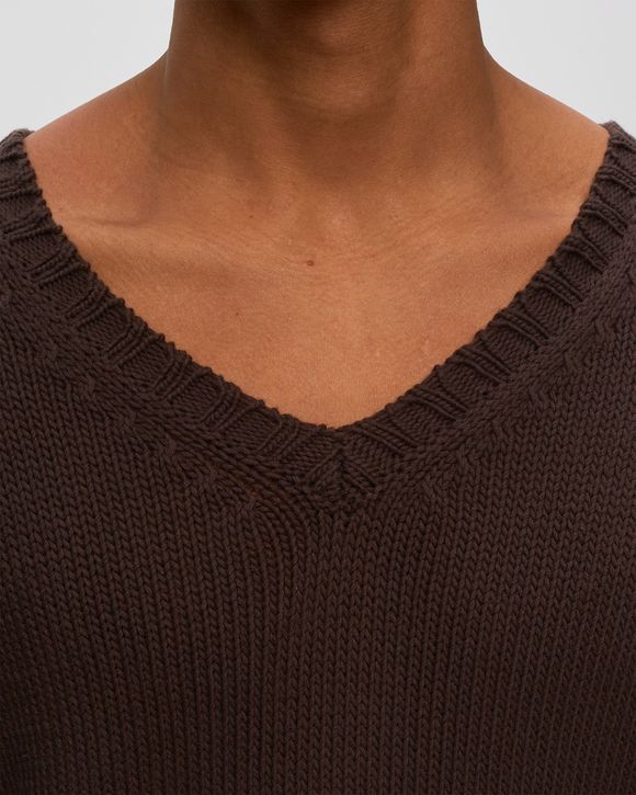 RANDALL 5 GAGE COTTON V-NECK