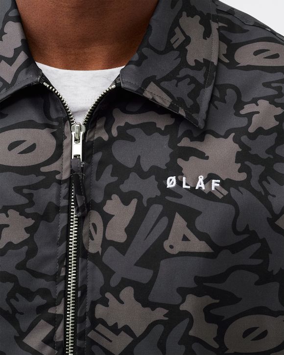 CAMO ZIP JACKET