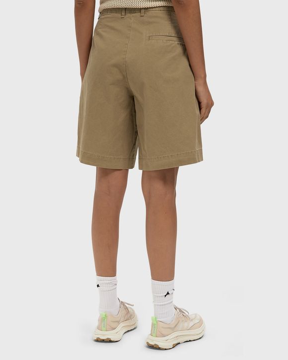 HERRINGBONE TAILORED SHORTS