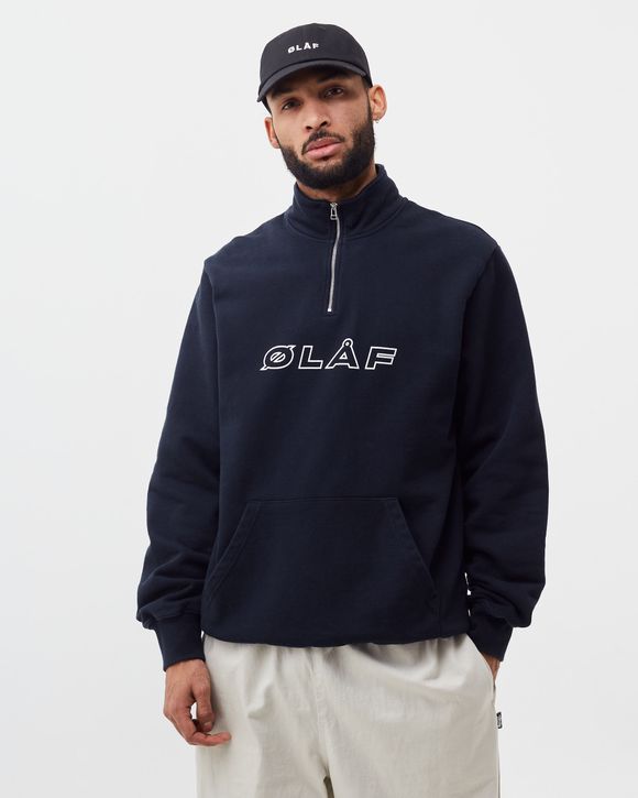ITALIC ZIP MOCK