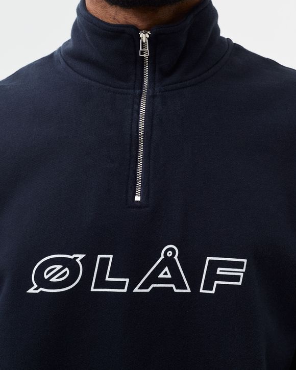 ITALIC ZIP MOCK