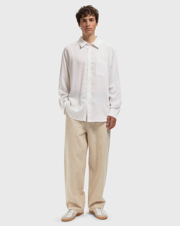 LINEN BLEND RELAXED SHIRTS
