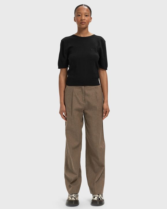 LINEN TAILORED TROUSERS