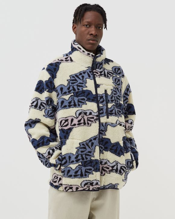 OLAF AOP ZIP FLEECE