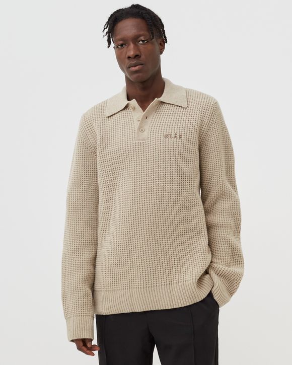 OLAF WAFFLE KNIT POLO