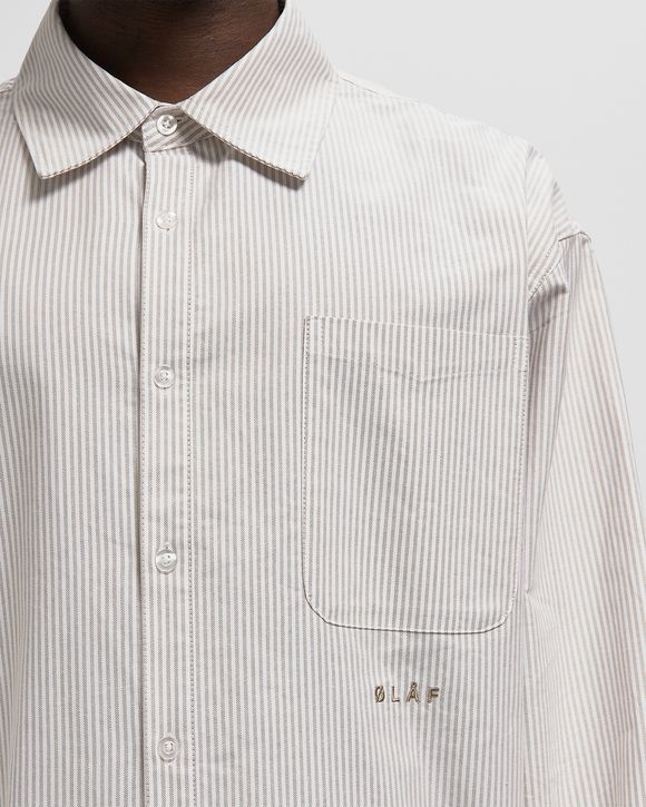 OVERSIZED STRIPE OXFORD SHIRT