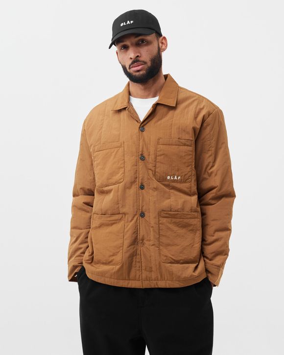 QUILTED POCKET OVERSHIRT