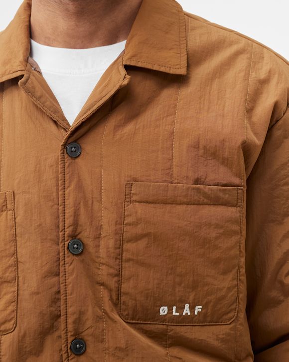 QUILTED POCKET OVERSHIRT
