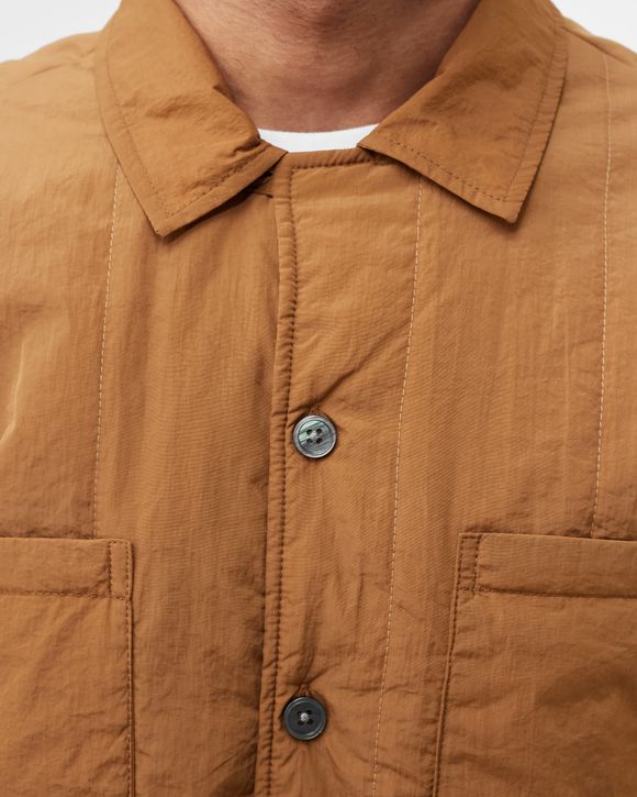 QUILTED POCKET OVERSHIRT